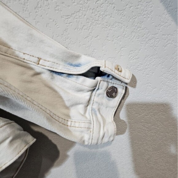 GAP Acid Washed Denim Jacket Size XS - Picture 6 of 9